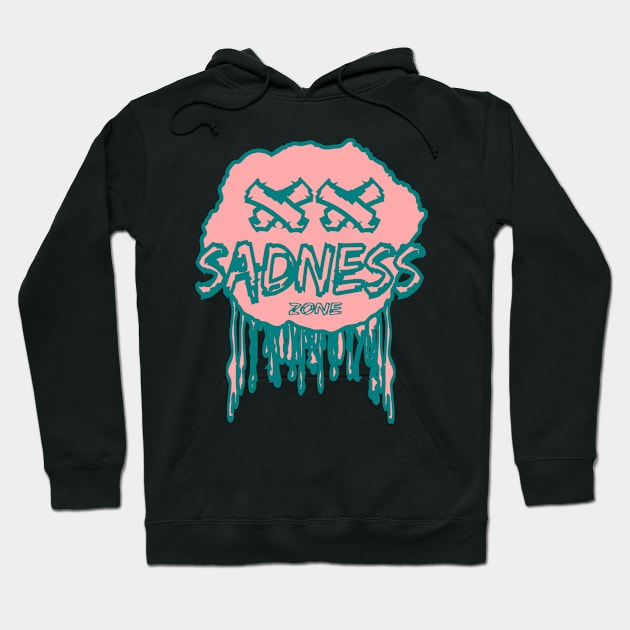 SADNESS ZONE Hoodie by AVOLATION